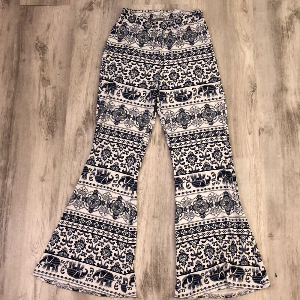 Elephant flare pants